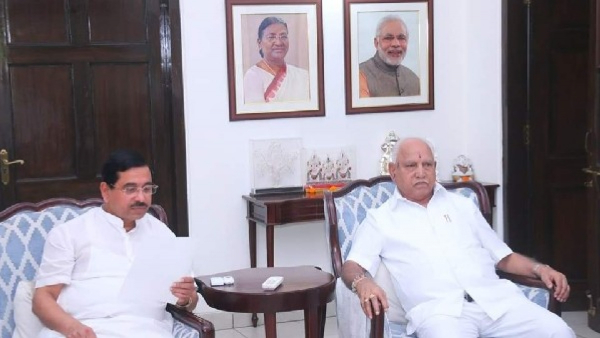 Pralhad Joshi Will Not Change from Dharwad Will Talk to Dingaleshwar Shri Yeddyurappa clarifies Pralhad Joshi Will Not Change from Dharwad Will Talk to Dingaleshwar Shri Yeddyurappa clarifies