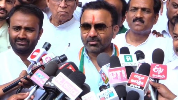 Santosh Lad Slams about Janardhan Reddy BJP joins Party will get Lower Seats in LS Polls He predicts Santosh Lad Slams about Janardhan Reddy BJP joins Party will get Lower Seats in LS Polls He predicts