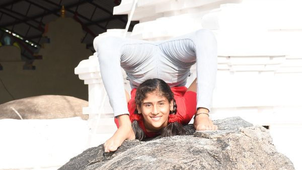 Harihar International yoga champion who has won 52 gold medals
