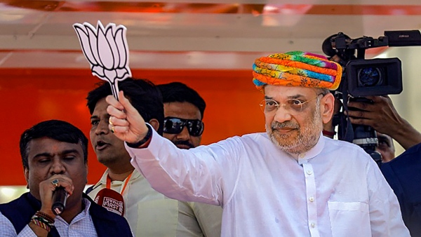 Amit Shah nomination papers submitted in Gandhinagar Amit Shah nomination papers submitted in Gandhinagar