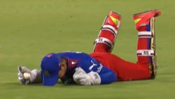RCB vs LSG Royal Challengers Bangalore Anuj Rawat runs back and takes a super catch