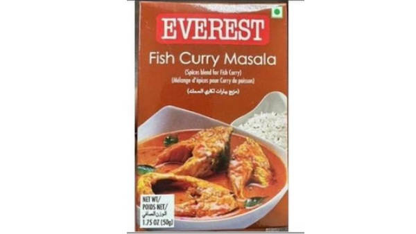 Singapore Recalls Everest Fish Curry Masala