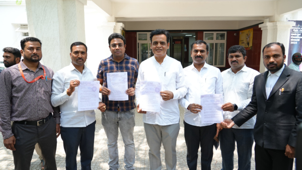 BJP complaint to Election Commission against DK Shivakumar Priyank Kharge