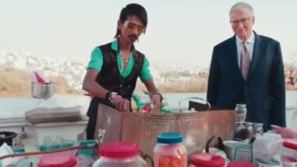 Famous YouTuber Dolly Chaiwala ambassador for Microsoft company of Bill Gates