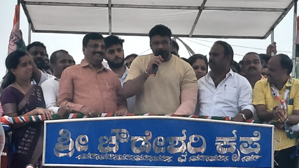 Darshan s Campaign Boosts Congress Candidate Star Chandru in Mandya Lok Sabha Election
