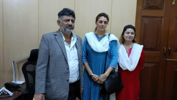 Nisha Yogeshwar s Congress Entry Almost Confirmed Set to Contest Against Father in Channapatna