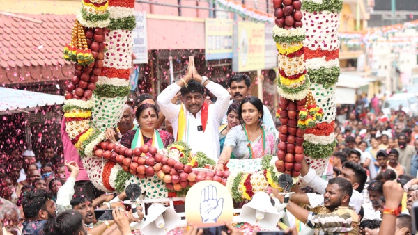 Lok Sabha Poll Modi s agenda is to damage Bengaluru DK Suresh