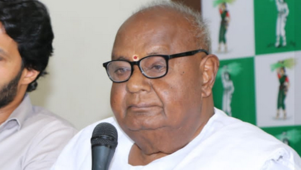 Lok Sabha Election 2024 H D Deve Gowda Sarcasm Against Congress