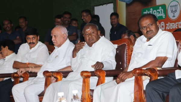 HD Deve Gowda Lashed Out At State Congress Leaders Who Are Talking Lightly About Modi