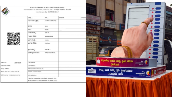 Lok Sabha Election 2024 Important Information for Voters QR Code On Voter Slip