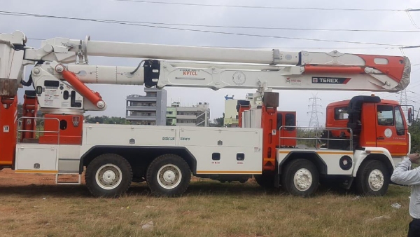 deploys Insulated Aerial Work Platform vehicles for seamless power supply Says K J George