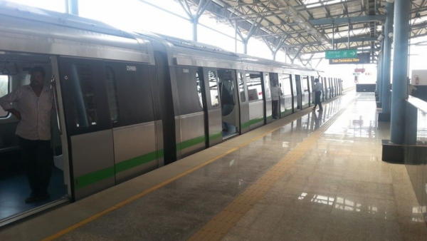 A Man Arrested Pasting QR Codes Sell Chocolate Products Wash Room in Namma Metro Stations