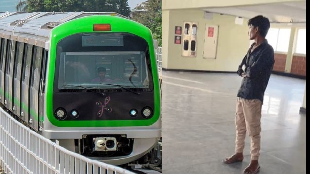 Namma Metro: ಕಾರ್ಮಿಕನಿಗೆ ಪ್ರವೇಶ ನಕಾರದ ವಿಡಿಯೋ: ಸಿಬ್ಬಂದಿ ನಡೆ ಸಮರ್ಥಿಸಿಕೊಂಡ BMRCL | Namma Metro Staff Denied to Labour Entry Viral Video: BMRCL Clarified the What Happen Here - Kannada Oneindia 