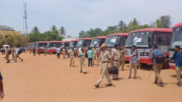 How is the preparation in Chamarajanagar Lok Sabha constituency s polling booths