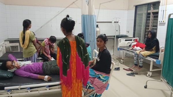 More than 30 students are sick in Raichur District Sindhanu