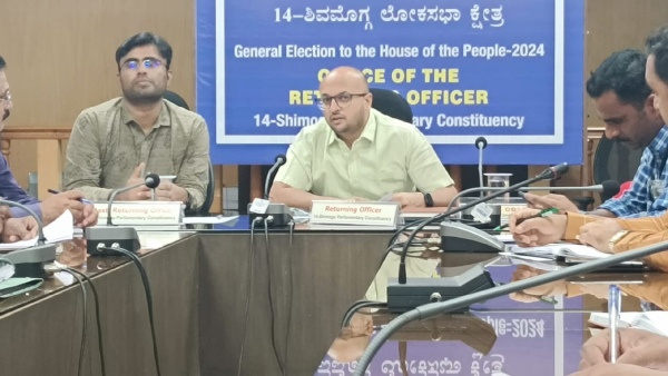 Voting From Home Began In Shivamogga Lok Sabha Seat