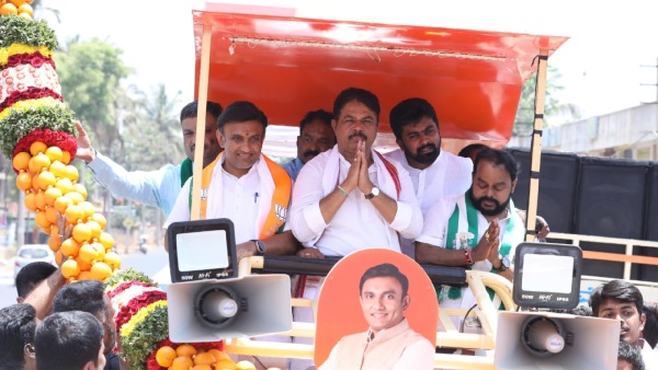 Famine If Congress Rule- Chikkaballapur Lok Sabha candidate K Sudhakar Said