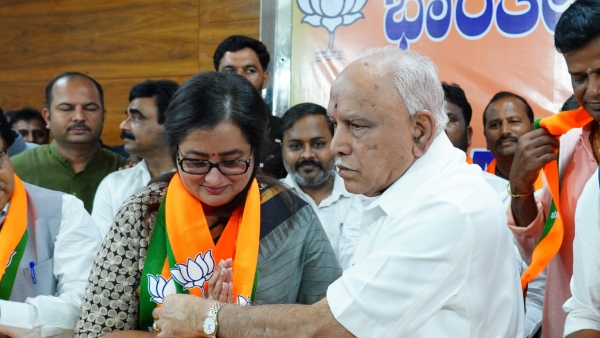 Mandya MP Sumalatha Ambareesh Join BJP