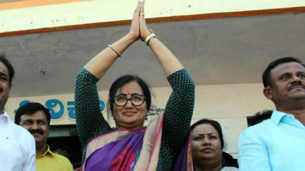 Lok Sabha Poll Sumalatha Ambareesh Campaigned On Behalf Of Yaduveer