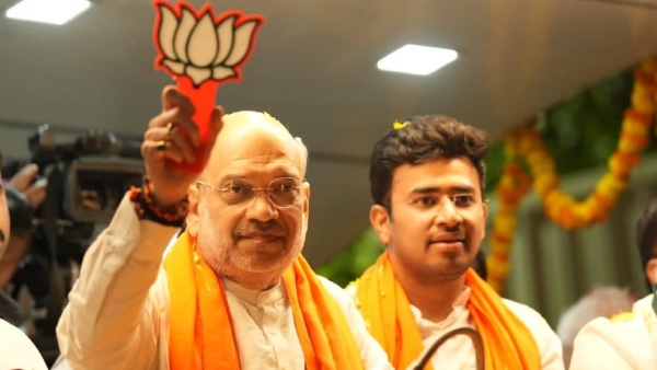 Tejasvi Surya booked for seeking votes in name of religion