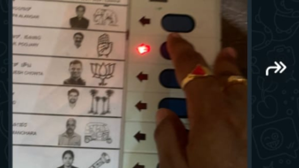 Young Voter Clicked A Photo Of Voting And Shared It In The Whatsapp Group At Puttur