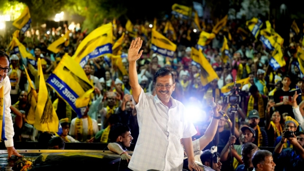 Amit Shah Targets AAP Kejriwal in South Delhi Rally Campaign