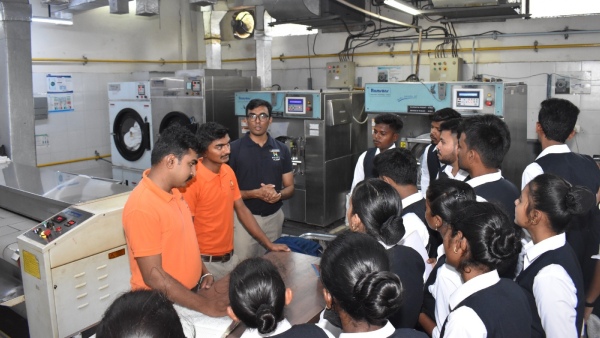 Practical Training For Hotel Management Course Students At Ballari