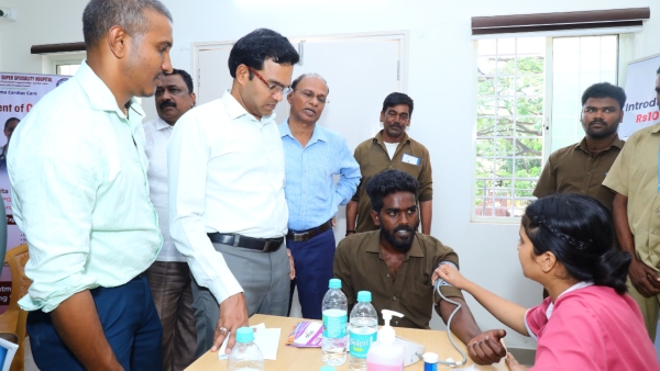 Bengaluru BWSSB Employees Staff Health Check Up Campaign on May Month