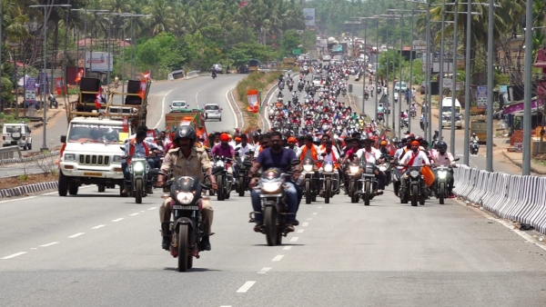 Lok Sabha Election 2024 K Annamalai Participated In BJP Election Campaign In Byndoor Lok Sabha Election 2024 K Annamalai Participated In BJP Election Campaign In Byndoor