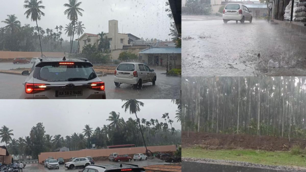 Chikkamagaluru Rain Heavy Rain In Many Places Of Chikkamagaluru