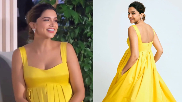 Actress Deepika Padukone s yellow maternity dress sold for Rs 34 000