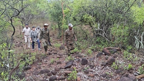 2nd Day elephant census in Chamarajanagar district