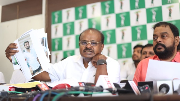 Prajwal Revanna Case HD Kumaraswamy Demands Dismissal Of DK Shivakumar From Cabinet