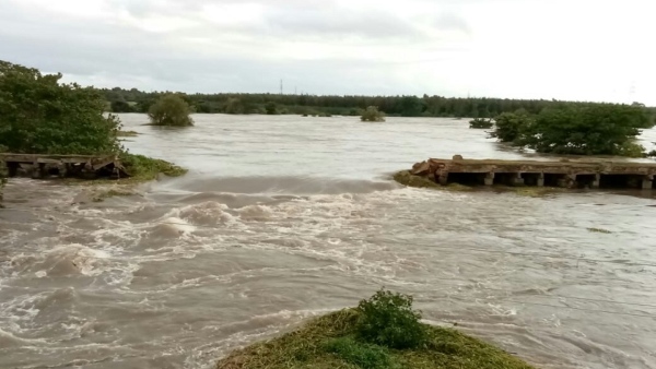 Honnole Bridge Verge Of Collapsing Which Is Connecting Kollegal-Mysore-Chamarajanagar