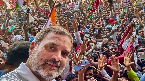 Huge Crowd at Rahul Gandhi s Rally Is Modi s Popularity Declining Huge Crowd at Rahul Gandhi s Rally Is Modi s Popularity Declining