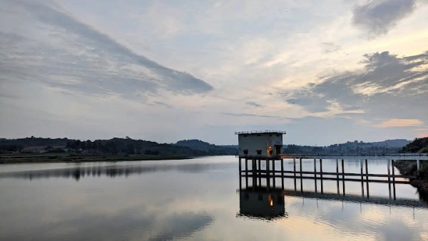 Doddaballapur and Chikkaballapur Jakkalamadagu reservoir is a little full due to rain