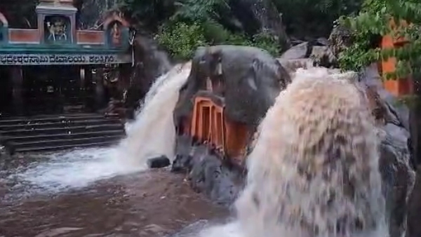 Pre Monsoon Rain Kallathigiri Falls Attracting Tourists