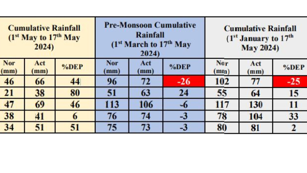 Karnataka Rain Karnataka Records 52 Percent More Rainfall from May 1-17 Offering Relief from Heat