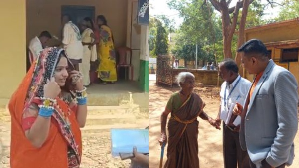 Karnataka 2nd Phase Lok Sabha Election Witnessed for Casting of Vote of Special Voters Karnataka 2nd Phase Lok Sabha Election Witnessed for Casting of Vote of Special Voters