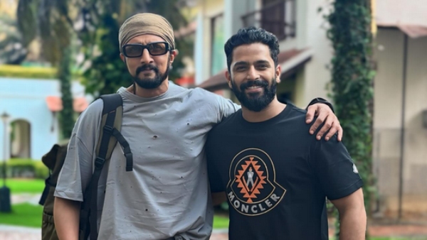 Bigg Boss Kannada Season 10 Winner Karthik Mahesh Meet Kiccha Sudeep