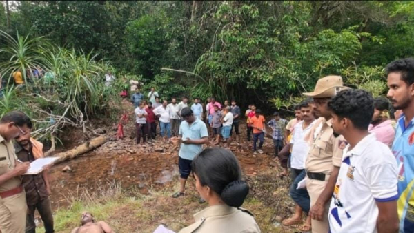 A Girl Died After A Compound Collapsed At Mangaluru Harekala Hajabba School