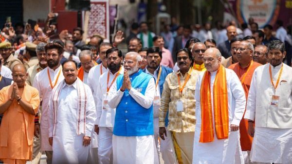 Lok Sabha Election BJP MP candidate Narendra Modi Files His Nomination From Varanasi