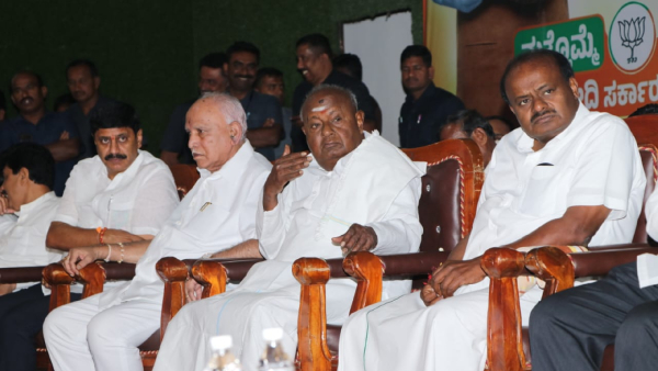 Prajwal Case Embarrassment Internal Discord In Bjp Over Alliance With Jds