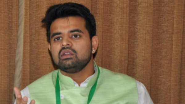 hassan obscene video case accused prajwal revanna present after one month