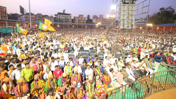 Amit Shah Requested to Dharwad People Should Re Elect Pralhad Joshi to Parliament