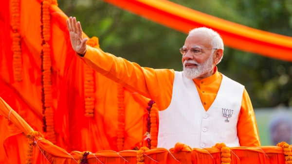 Prime Minister Modi Leads Vibrant Roadshow Through Varanasi Before Nomination Filing