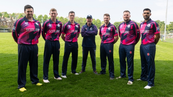 Nandini as the official sponsor of the Scotland men s team Here the jersey