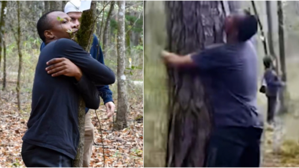 Ghana man sets Guinness World Record For Hugging 1 123 Trees In An Hour