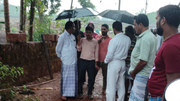 The Person Died On The Spot After Being Hit By An Electric Wire At Udupi