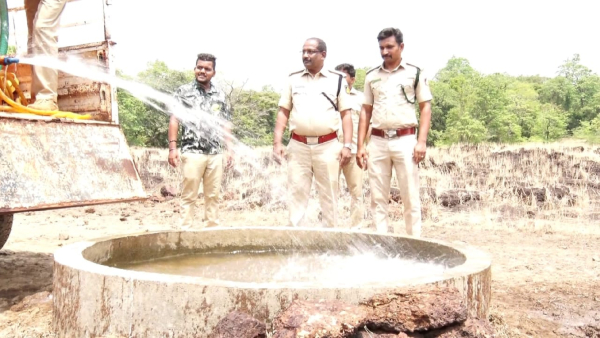 Officials Have Made Special Arrangements For Drinking Water For Wild Animals